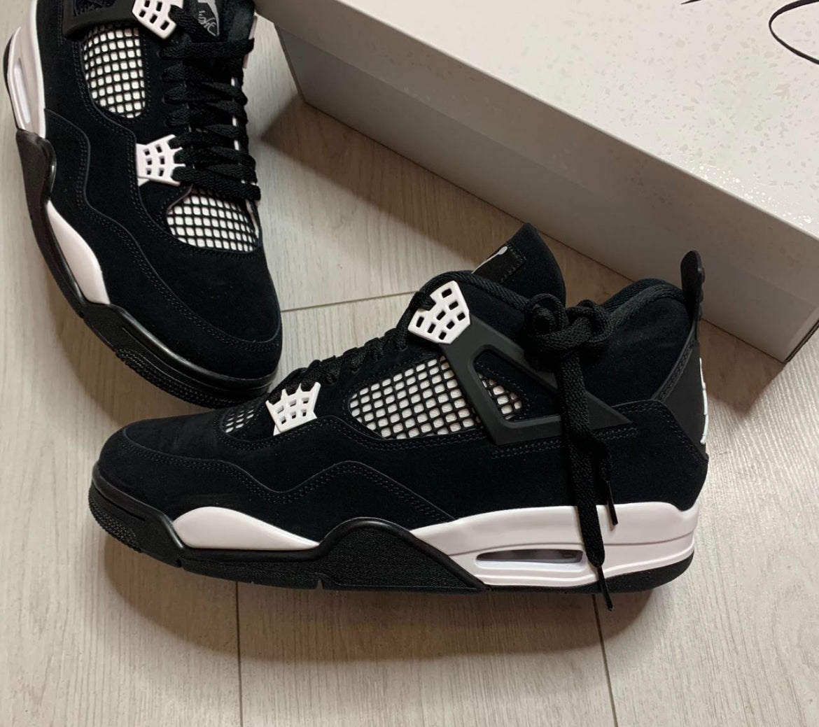 Jordan 4 White Thunder